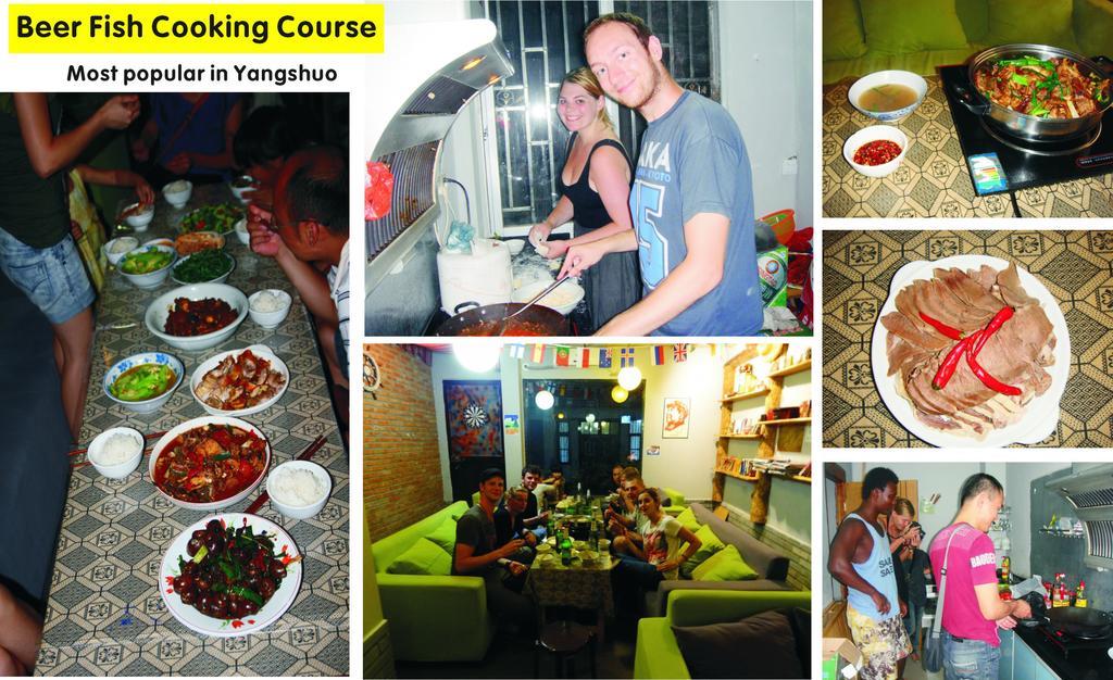 Yangshuo Travellers Land Youth Hostel Extérieur photo